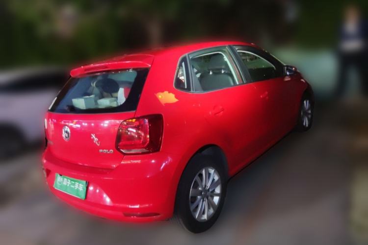 Used Volkswagen Polo 2014 1.4L Automatic Comfort Edition Rear Right 45 Deg
