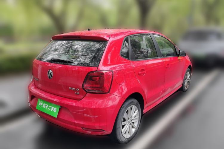 Used Volkswagen Polo 2014 1.6L Automatic Comfort Edition Rear Right 45 Deg