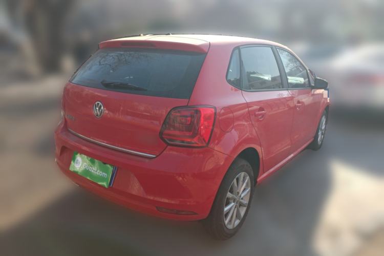 Used Volkswagen Polo 2014 1.6L Automatic Luxury Edition Rear Right 45 Deg