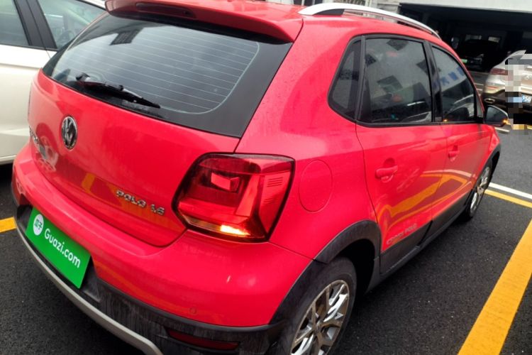 Used Volkswagen Polo 2014 1.6L Cross Polo Automatic Rear Right 45 Deg