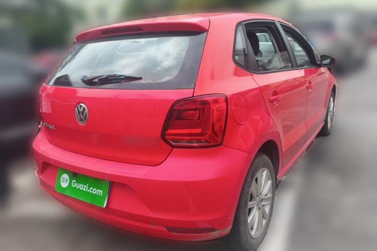 Used Volkswagen Polo 2014 1.6L Automatic Comfort Edition Rear Right 45 Deg
