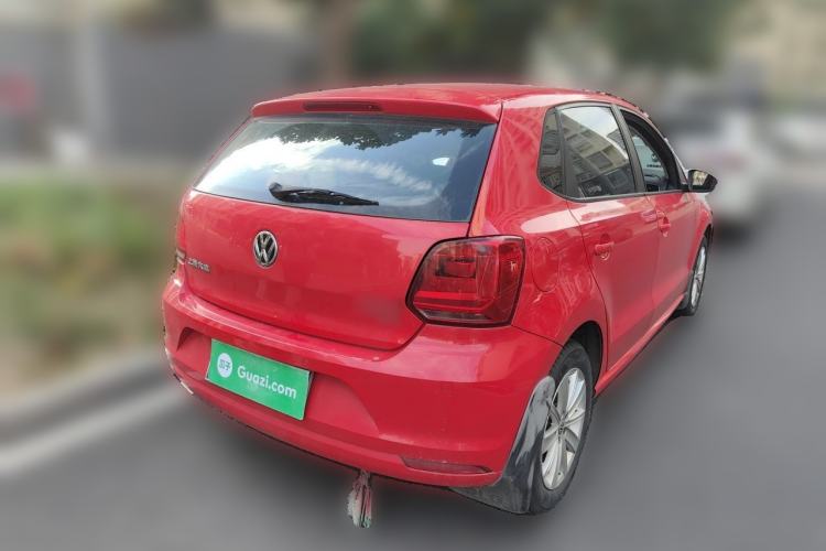 Used Volkswagen Polo 2014 1.6L Automatic Comfort Edition Rear Right 45 Deg