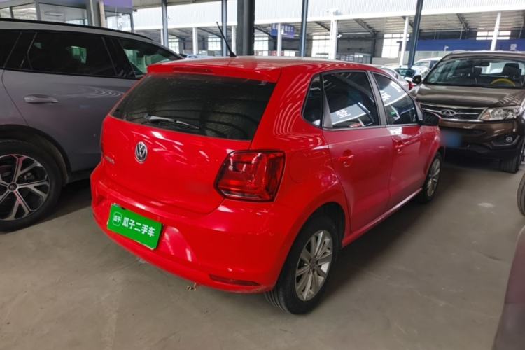 Used Volkswagen Polo 2014 1.4L Automatic Comfort Edition Rear Right 45 Deg