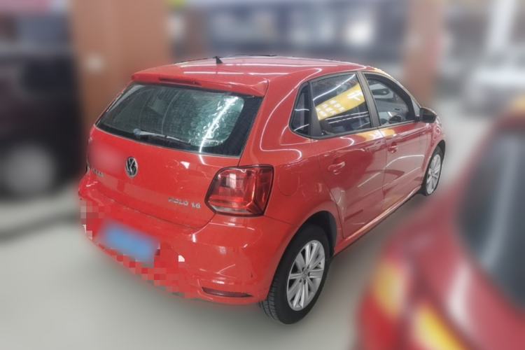 Used Volkswagen Polo 2014 1.6L Manual Comfort Edition Rear Right 45 Deg