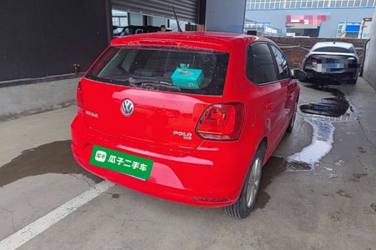 Used Volkswagen Polo 2014 1.6L Automatic Comfort Edition Rear Right 45 Deg