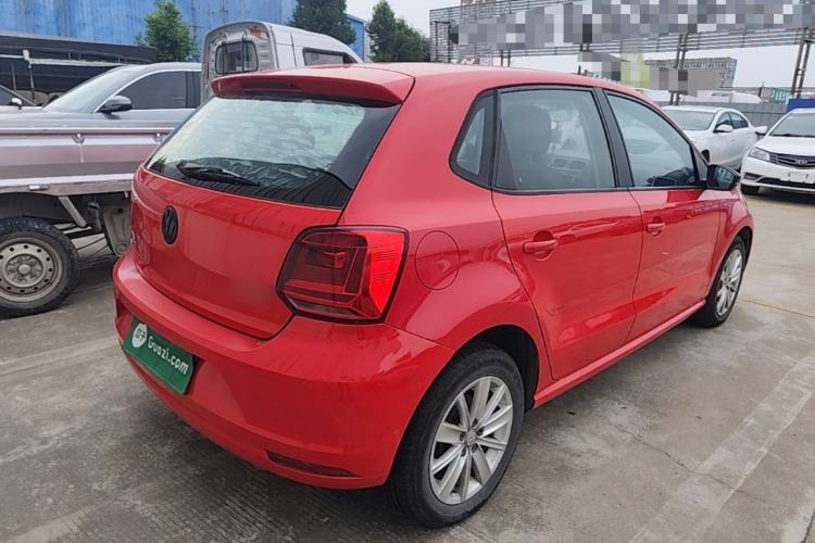 Used Volkswagen Polo 2014 1.4L Manual Comfort Edition Rear Right 45 Deg