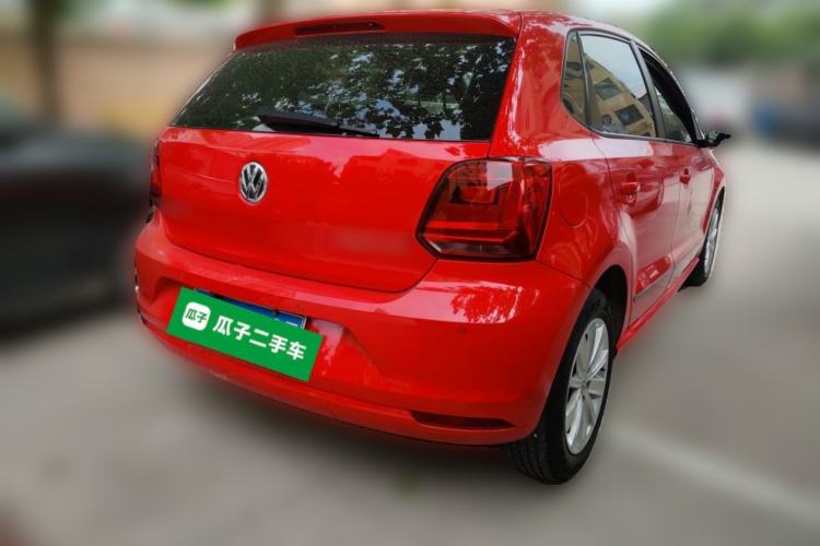 Used Volkswagen Polo 2014 1.6L Manual Comfort Edition Rear Right 45 Deg