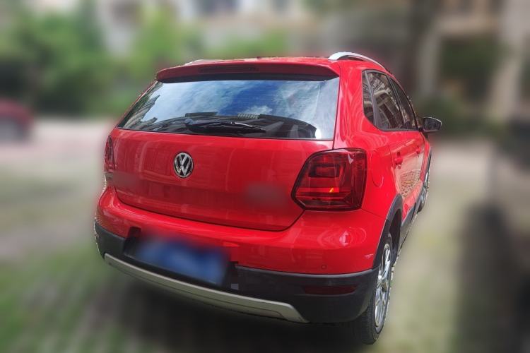 Used Volkswagen Polo 2014 1.6L Cross Polo Automatic Rear Right 45 Deg