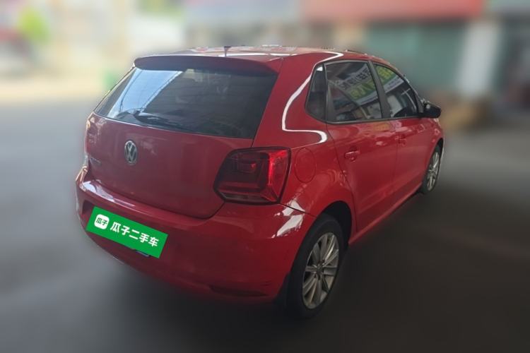 Used Volkswagen Polo 2014 1.6L Automatic Comfort Edition Rear Right 45 Deg