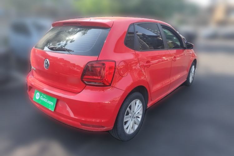 Used Volkswagen Polo 2014 1.4L Automatic Comfort Edition Rear Right 45 Deg