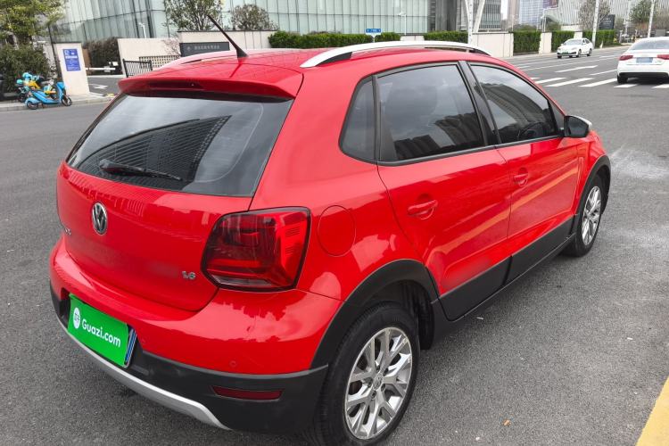 Used Volkswagen Polo 2014 1.6L Cross Polo Automatic Rear Right 45 Deg
