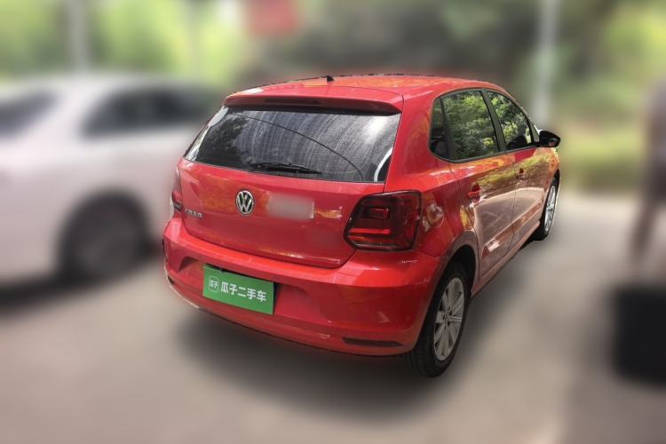Used Volkswagen Polo 2014 1.4L Automatic Comfort Edition Rear Right 45 Deg