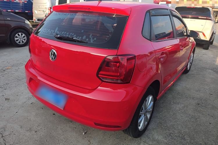Used Volkswagen Polo 2014 1.4L Automatic Comfort Edition Rear Right 45 Deg