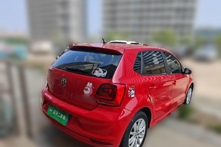 Used Volkswagen Polo 2014 1.4L Automatic Comfort Edition Rear Right 45 Deg