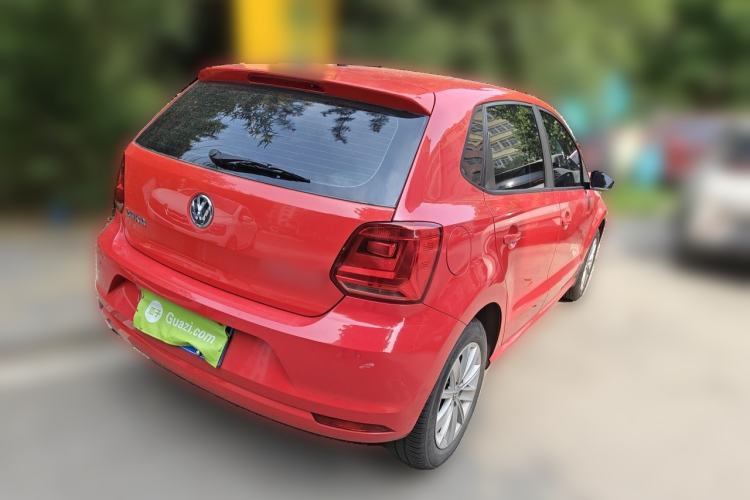 Used Volkswagen Polo 2014 1.6L Manual Comfort Edition Rear Right 45 Deg