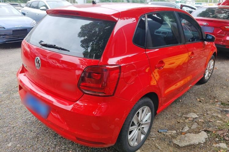 Used Volkswagen Polo 2014 1.4L Automatic Comfort Edition Rear Right 45 Deg