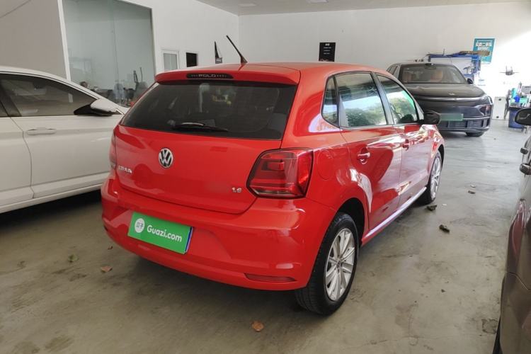 Used Volkswagen Polo 2014 1.6L Manual Comfort Edition Rear Right 45 Deg