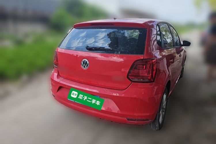 Used Volkswagen Polo 2014 1.4L Automatic Comfort Edition Rear Right 45 Deg