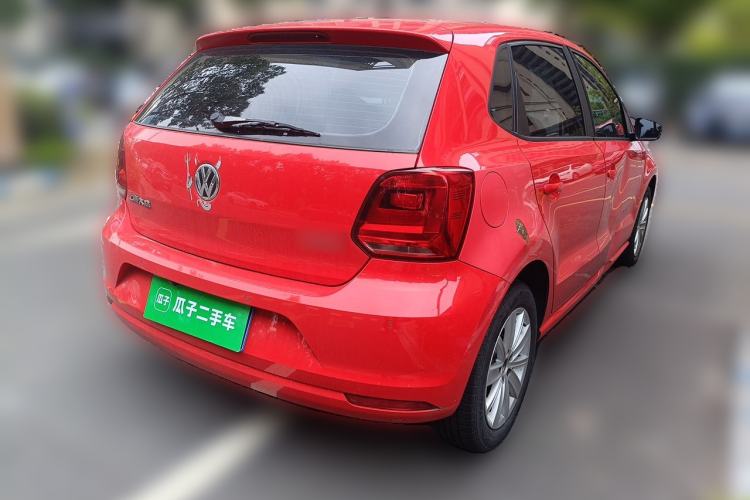 Used Volkswagen Polo 2014 1.4L Automatic Comfort Edition Rear Right 45 Deg