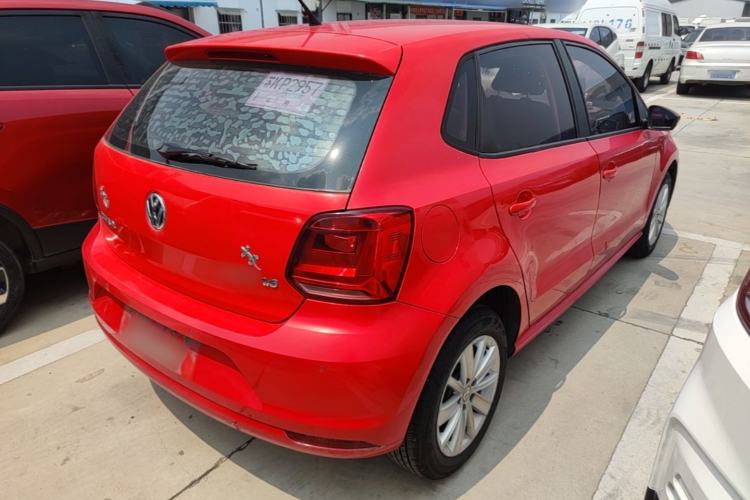 Used Volkswagen Polo 2014 1.6L Automatic Comfort Edition Rear Right 45 Deg