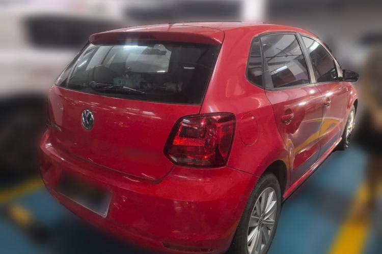 Used Volkswagen Polo 2014 1.6L Automatic Comfort Edition Rear Right 45 Deg