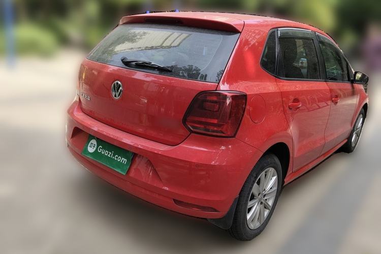 Used Volkswagen Polo 2014 1.4L Automatic Comfort Edition Rear Right 45 Deg