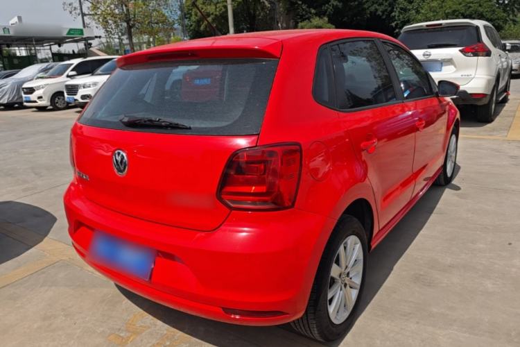 Used Volkswagen Polo 2014 1.6L Automatic Comfort Edition Rear Right 45 Deg