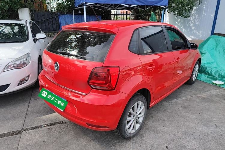 Used Volkswagen Polo 2014 1.6L Automatic Luxury Edition Rear Right 45 Deg