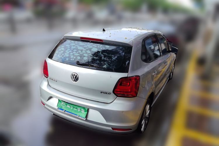 Used Volkswagen Polo 2014 1.4L Automatic Comfort Edition Rear Right 45 Deg