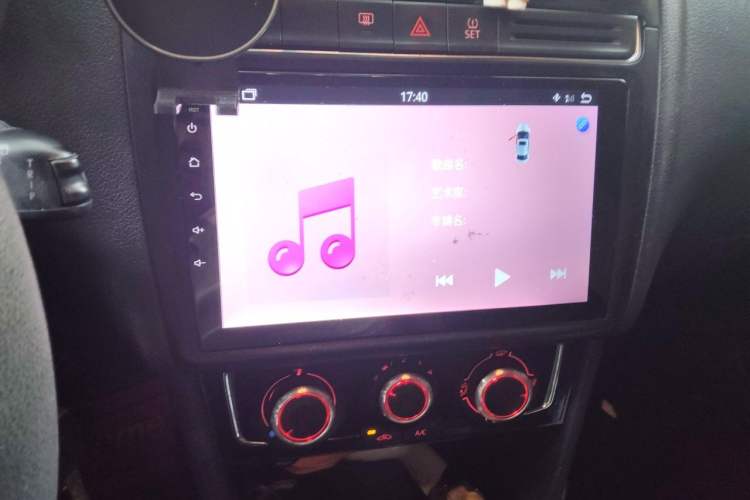 Used Volkswagen Polo 2014 1.6L Automatic 30th Anniversary Edition Audio And AC Panel