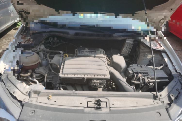 Used Volkswagen Polo 2014 1.4L Manual Fashion Edition Engine Bay