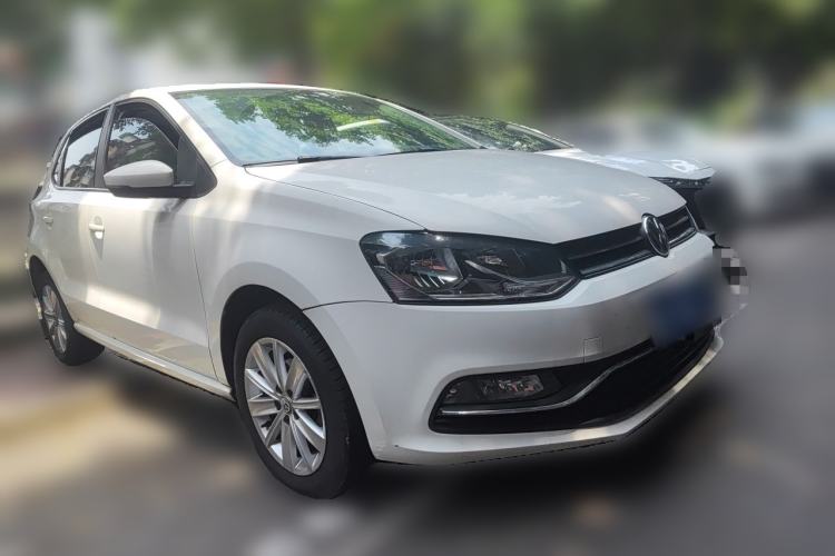 Used Volkswagen Polo 2014 1.6L Automatic Comfort Edition Front Right 45 Deg