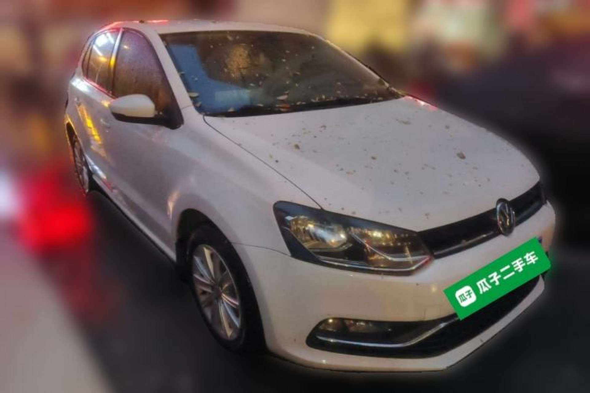 Used Volkswagen Polo 2014 1.6L Automatic Comfort Edition Front Right 45 Deg