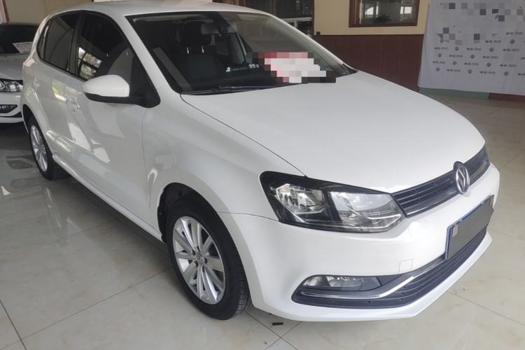 Used Volkswagen Polo 2014 1.6L Automatic Comfort Edition Front Right 45 Deg
