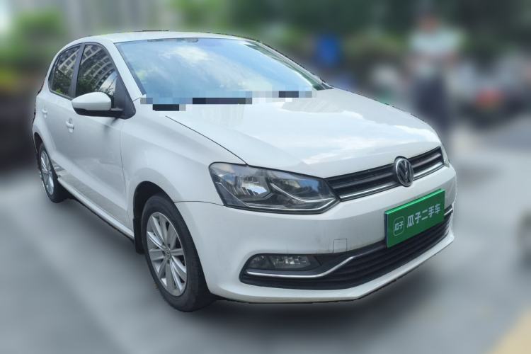 Used Volkswagen Polo 2014 1.6L Automatic Comfort Edition Front Right 45 Deg