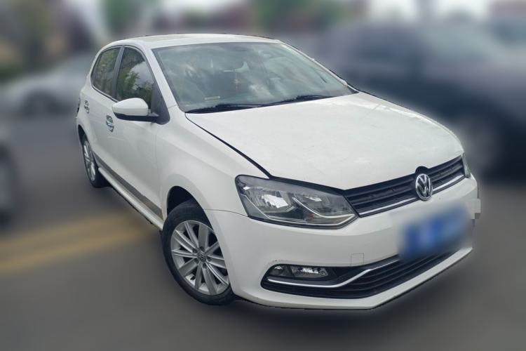 Used Volkswagen Polo 2014 1.6L Automatic Comfort Edition Front Right 45 Deg