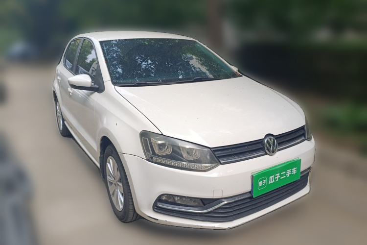 Used Volkswagen Polo 2014 1.6L Automatic Comfort Edition Front Right 45 Deg