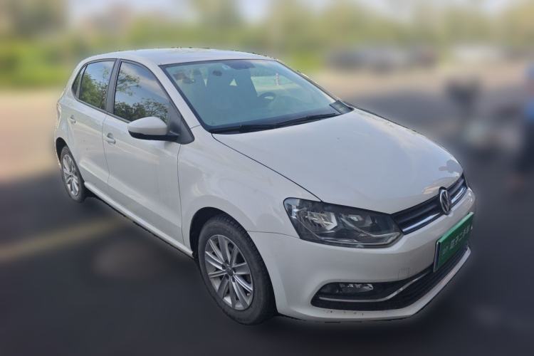 Used Volkswagen Polo 2014 1.6L Automatic Comfort Edition Front Right 45 Deg