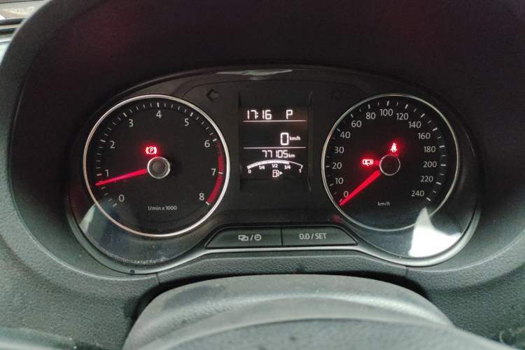Used Volkswagen Polo 2014 1.6L Automatic Comfort Edition Instrument Cluster
