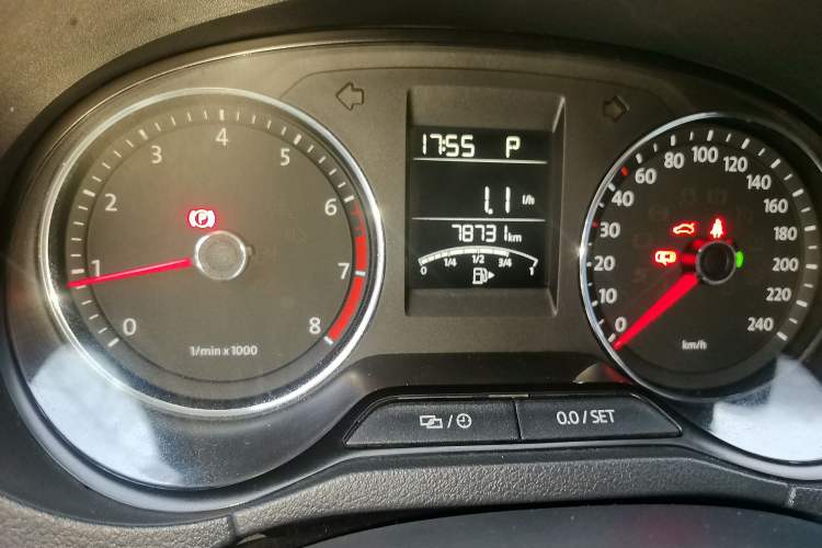 Used Volkswagen Polo 2014 1.6L Automatic 30th Anniversary Edition Odometer Close Up