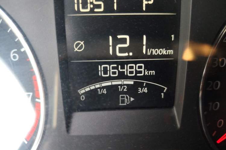 Used Volkswagen Polo 2014 1.6L Automatic 30th Anniversary Edition Odometer Close Up