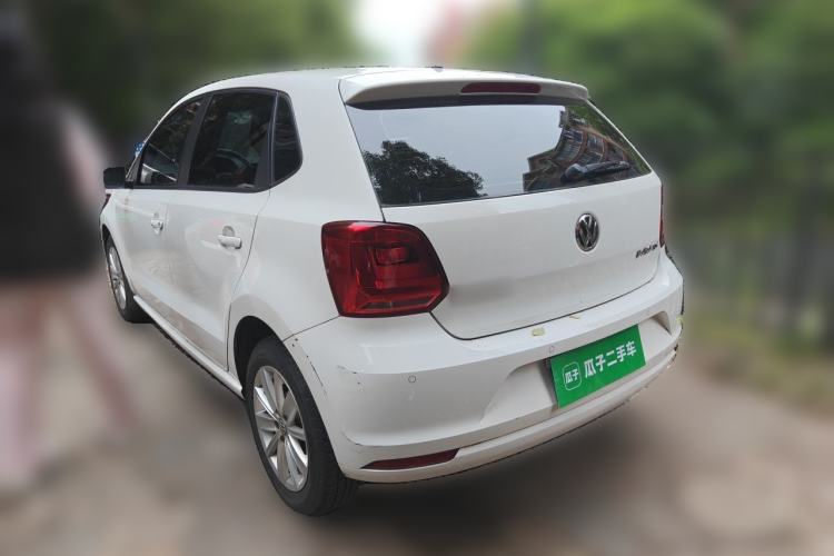 Used Volkswagen Polo 2014 1.6L Automatic Comfort Edition Rear Left 45 Deg