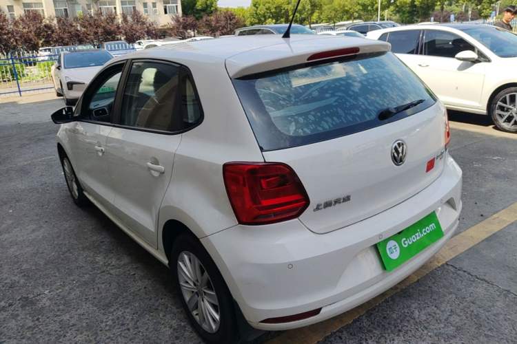Used Volkswagen Polo 2014 1.6L Automatic Comfort Edition Rear Left 45 Deg