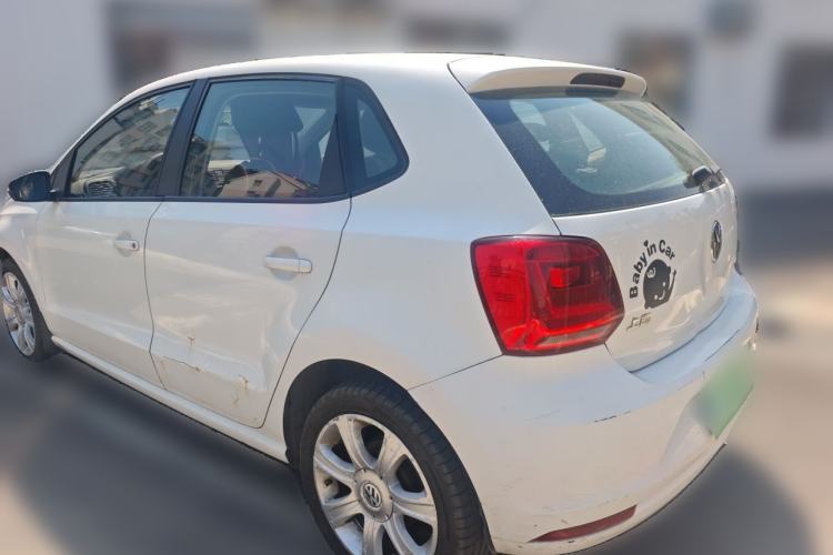 Used Volkswagen Polo 2014 1.4L Manual Comfort Edition Rear Left 45 Deg