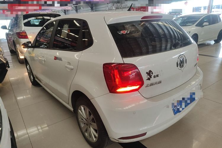 Used Volkswagen Polo 2014 1.4L Automatic Comfort Edition Rear Left 45 Deg
