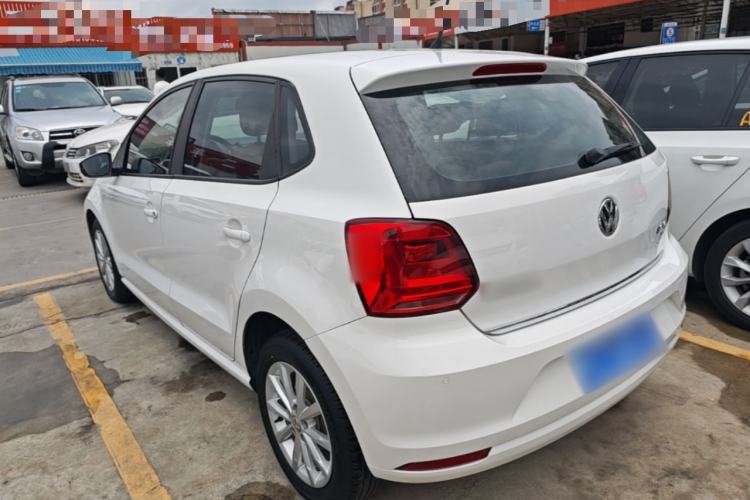 Used Volkswagen Polo 2014 1.6L Automatic Luxury Edition Rear Left 45 Deg