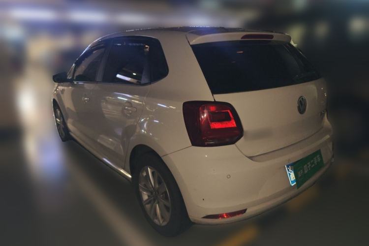Used Volkswagen Polo 2014 1.6L Automatic Comfort Edition Rear Left 45 Deg