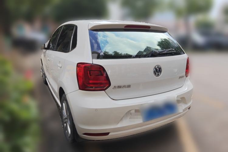 Used Volkswagen Polo 2014 1.4L Automatic Comfort Edition Rear Left 45 Deg