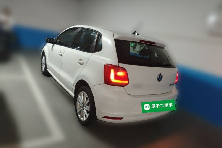 Used Volkswagen Polo 2014 1.6L Manual Comfort Edition Rear Left 45 Deg