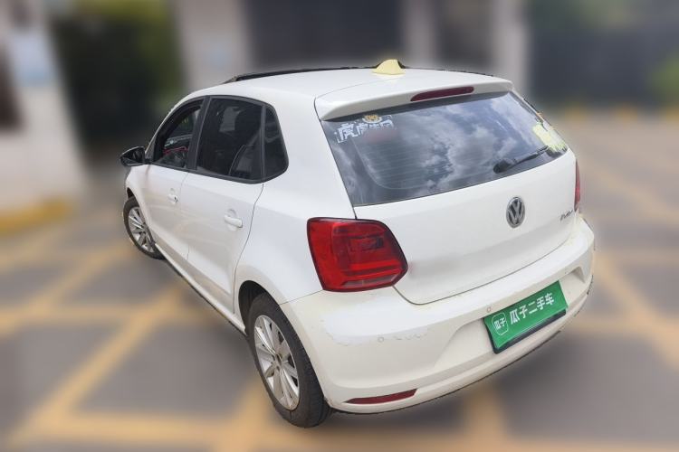 Used Volkswagen Polo 2014 1.4L Automatic Comfort Edition Rear Left 45 Deg